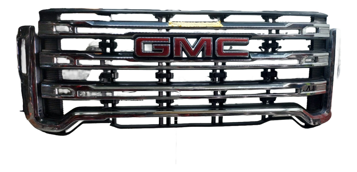 Parrilla Gmc Sierra Hd 4000 2019 2020 2021 Usada Cromada - vista 1