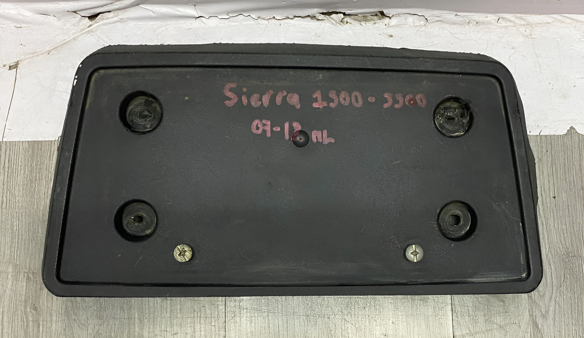 Porta Placa Sierra 1500 3500 2007 2009 2010 2011 2012 2013