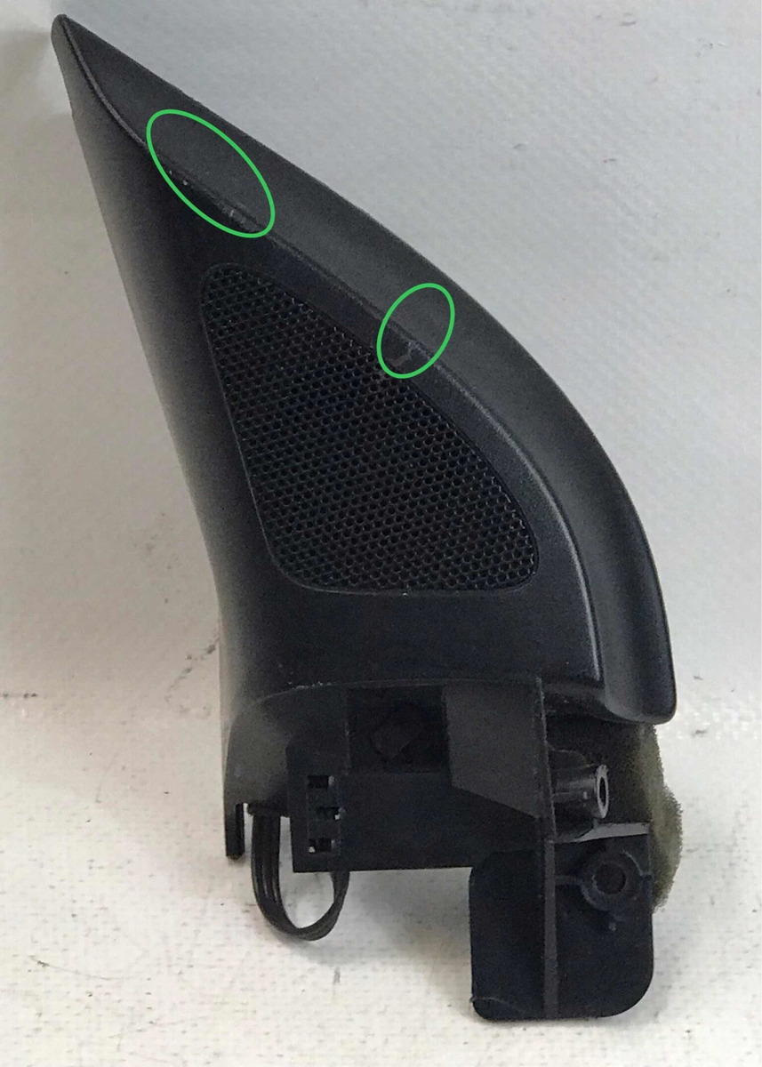 Volkswagen Bora 2005 Al 2010 Moldura Int De Espejo Izquierdo