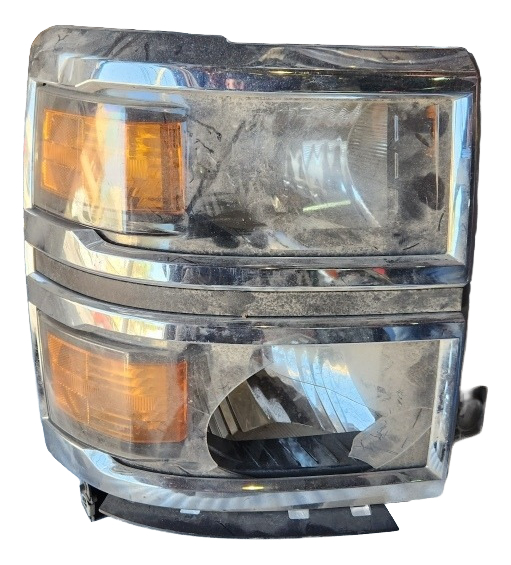 Moldura Faro Cheyenne Silverado 2014 2015 Cromada 