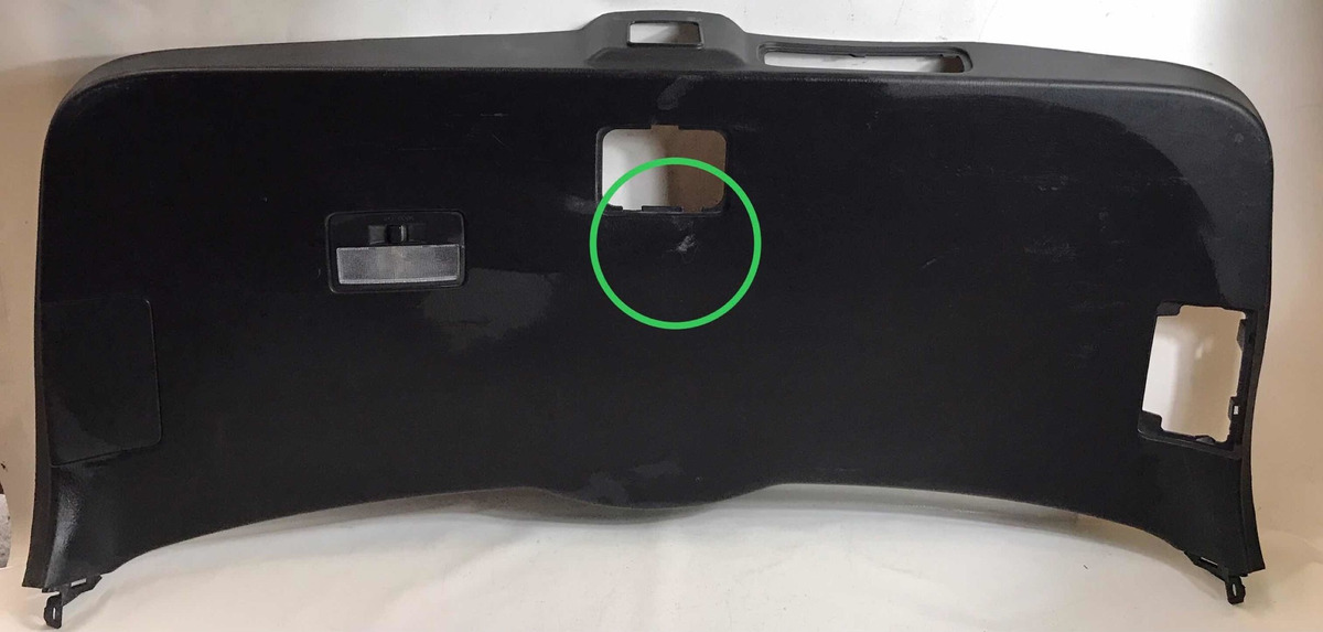 Mazda Cx9 2013 Al 2015 Tapa Moldura Interior De. Cajuela