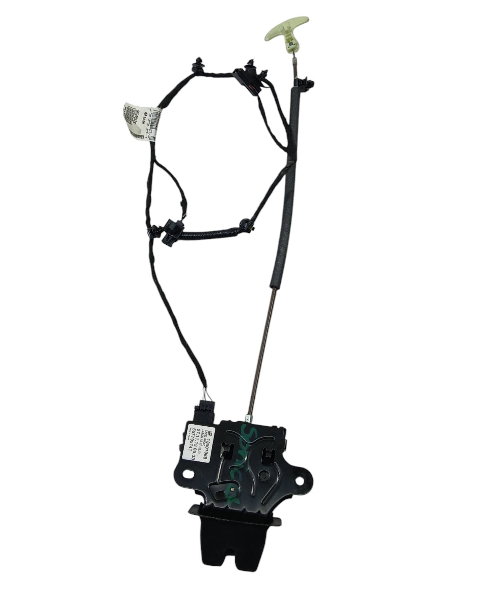 Chevrolet Sonic 2012 - 2016 Chapa Trasera Usado Original - vista 1