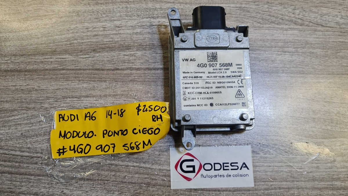 Modulo Punto Ciego Audi A6 2012-2017