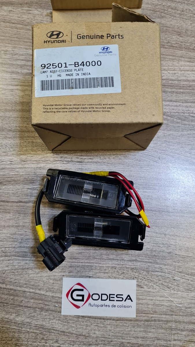 Luz Placa (jgo) Hyundai Grand I10 15-23 5 Ptas . Original