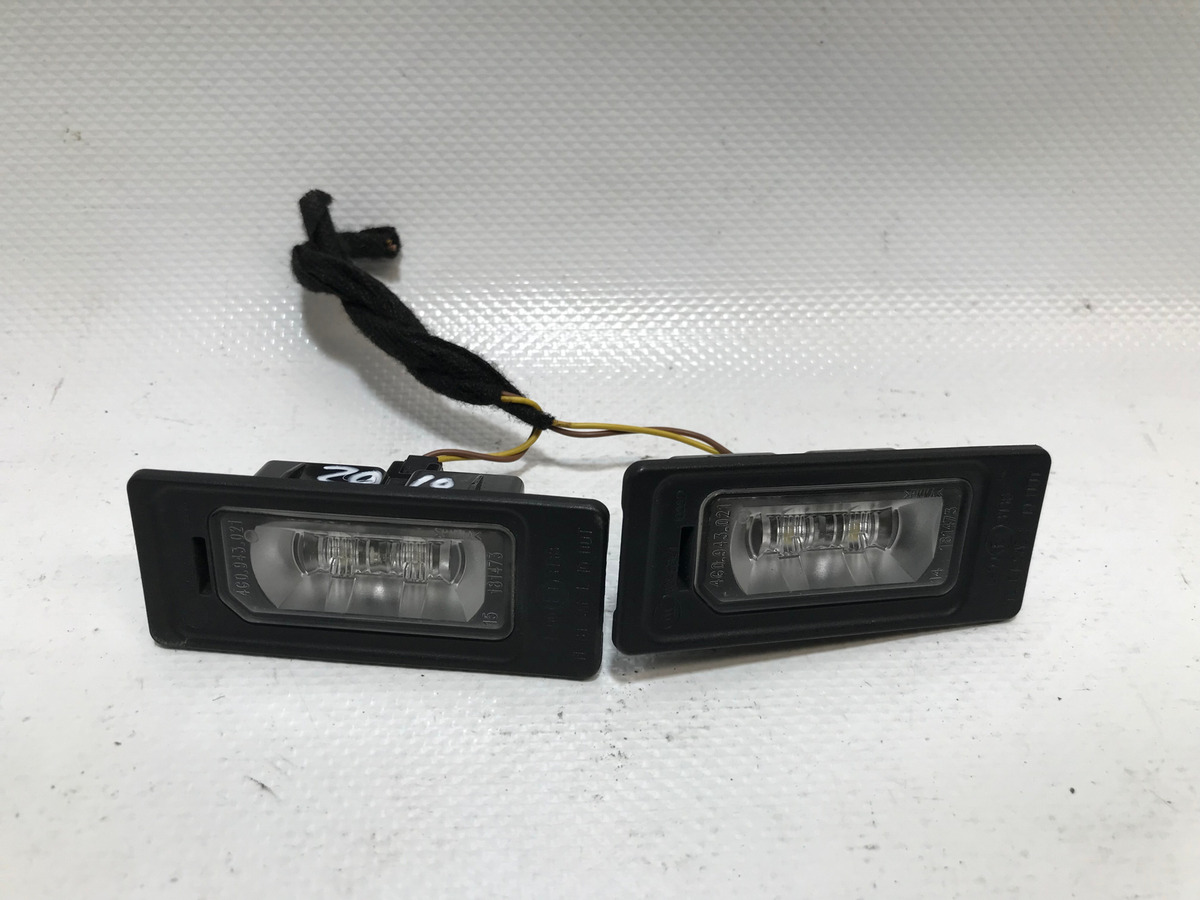 Audi Q5 2009 Al 2016 Par De Luz De Placa Trasera