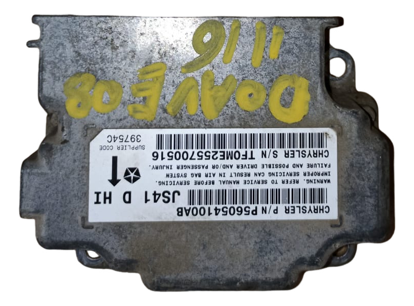 Modulo Airbag Dodge Avenger 2008-2014 2.4l