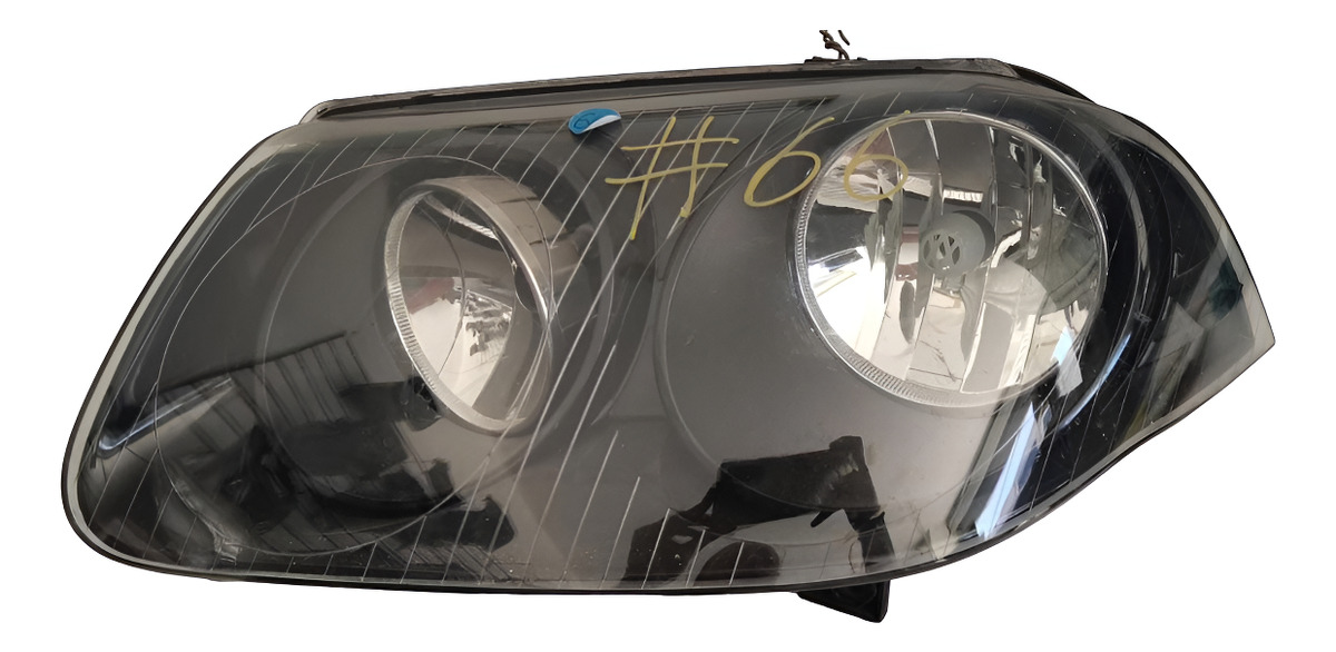 Faro Izquierdo Vw Jetta 2008-2014 F/negro Taiwan D/base - vista 1