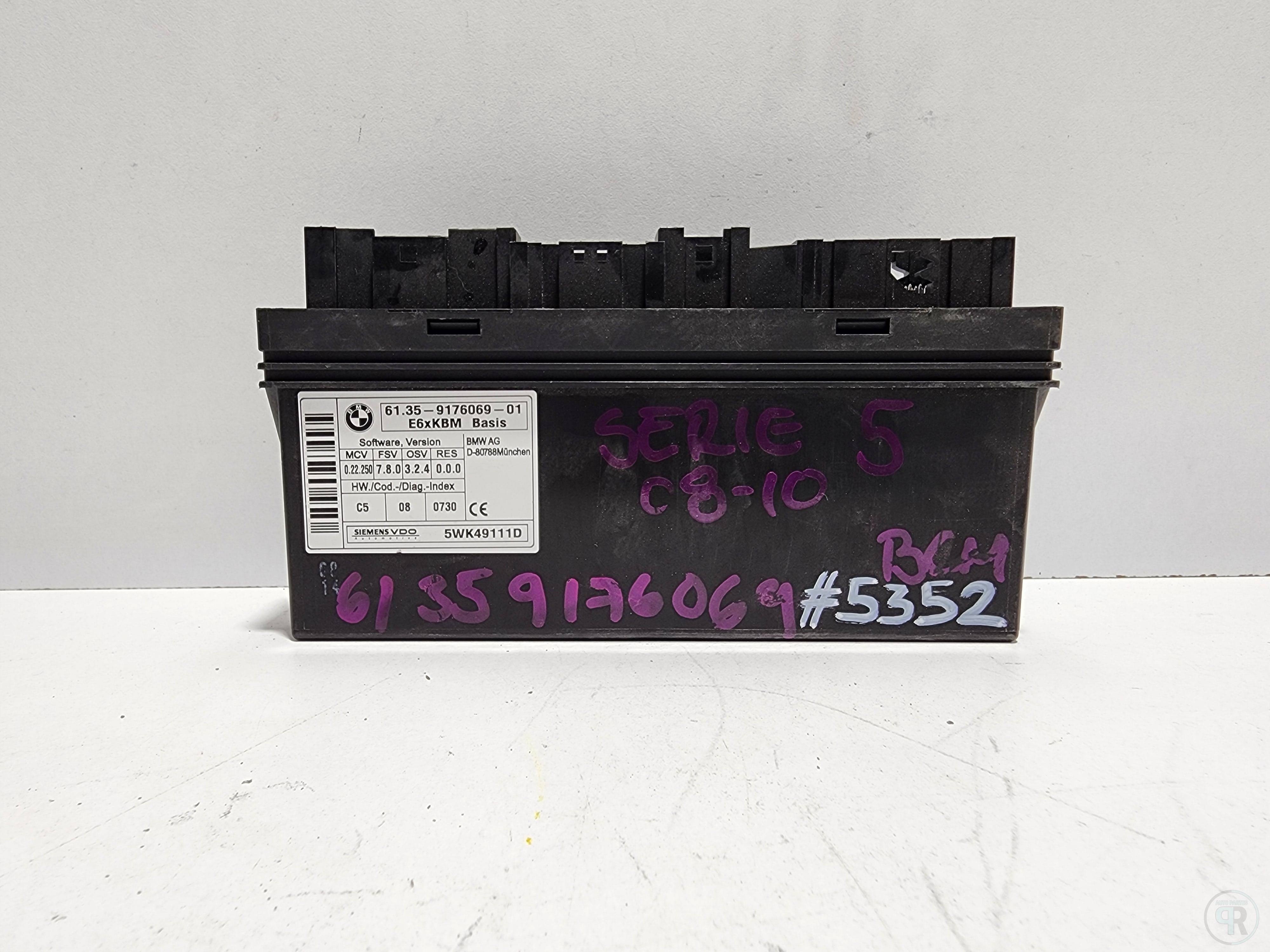 Bmw Serie 5 2008 - 2010 Computadora Usado Original