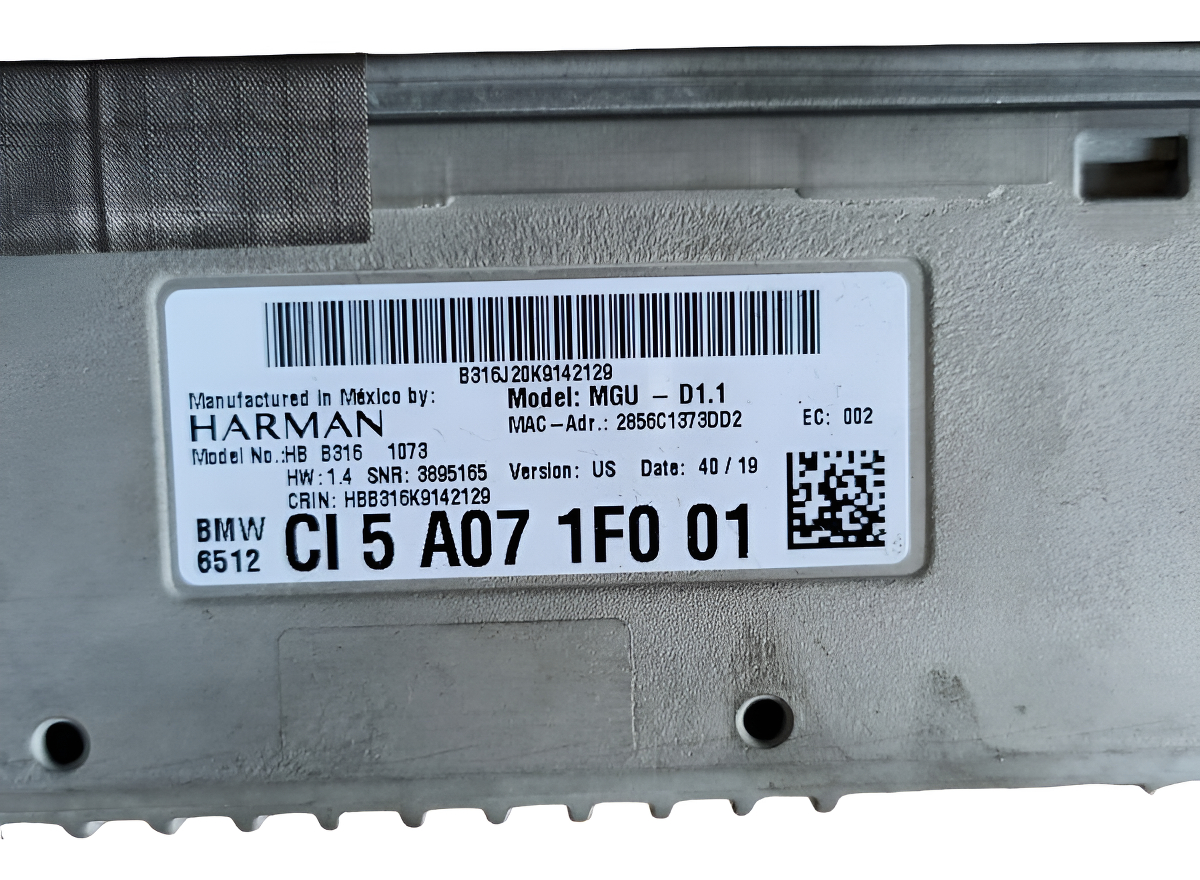 Amplificador Bmw X3 2018-2021 2.0t