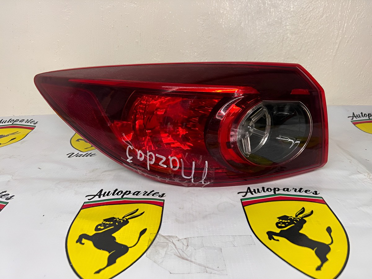 Calavera Izquierda Mazda 3 2014-2017 Usada Original Izquierdo/conductor Rojo - vista 1