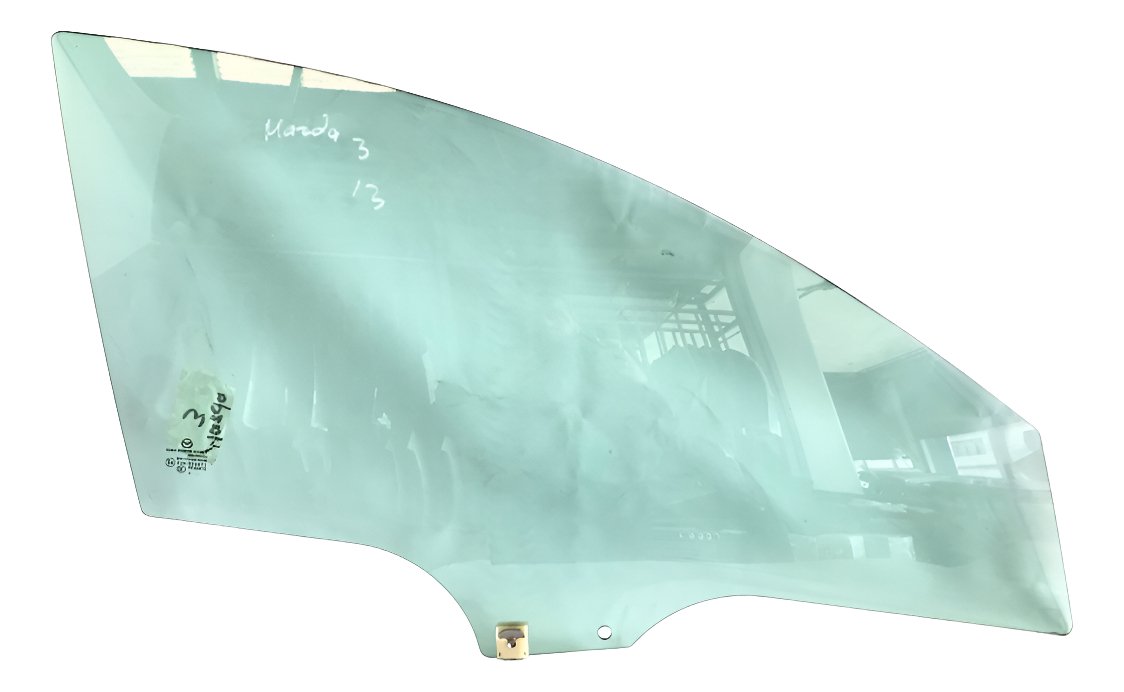 Mazda 3 2009-2013 Cristal Puerta Delantero Derecho.