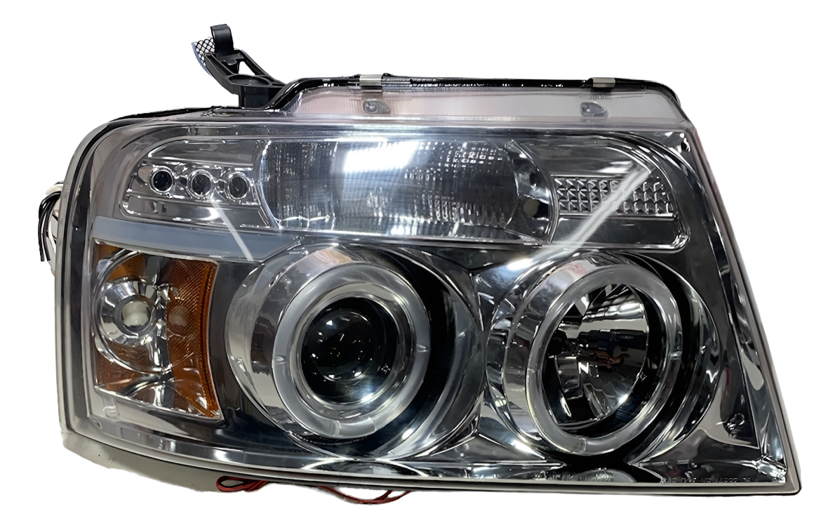 Faro Derecho Acssesorio Lupa/led F/cromado Lobo 04-08 Nuevo - vista 1