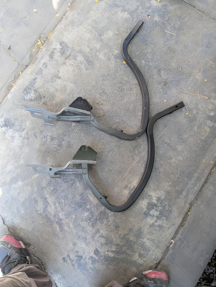 Renault Fluence 2011-2017 Par De Bisagras De Cajuela