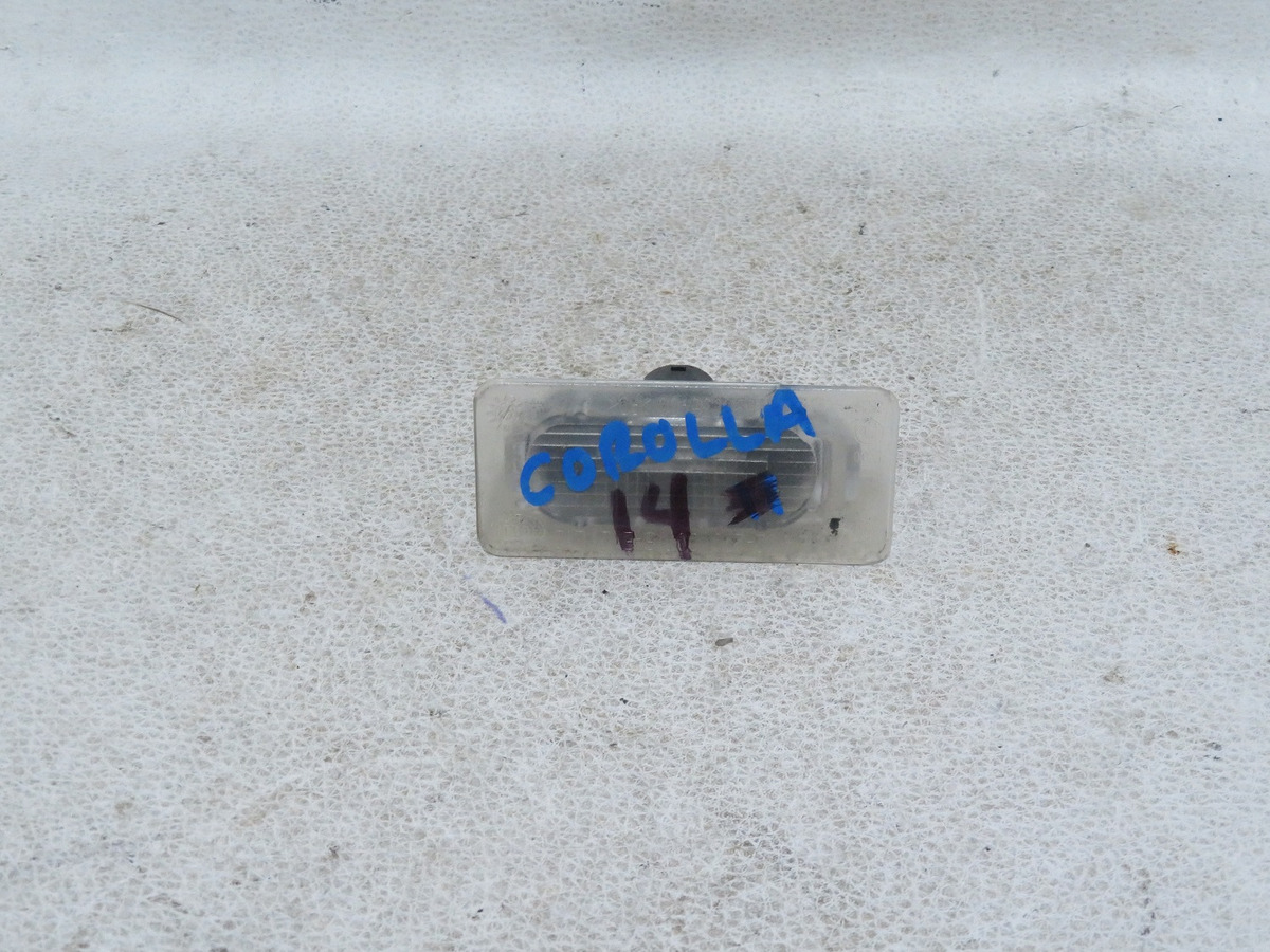 Luz Placa Toyota Corolla 2014