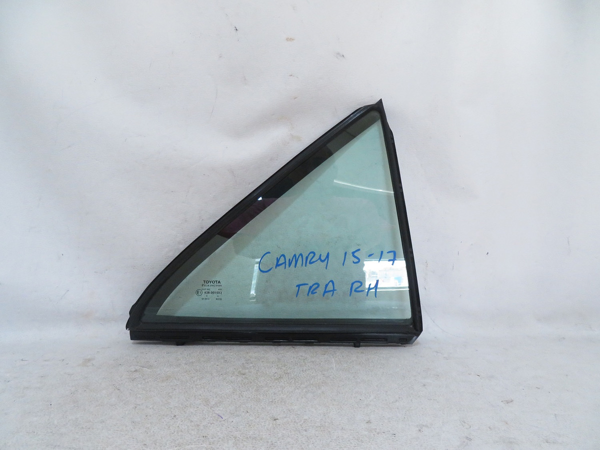 Cristal Aleta Puerta Trasero Derecho Camry 2015-2017