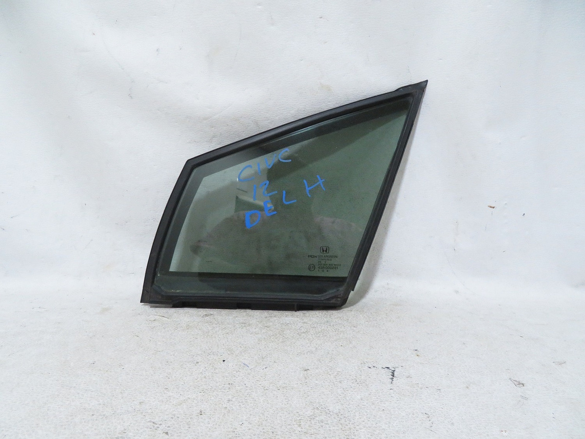 Cristal Aleta Puerta Delantera Izquierda Civic 2012