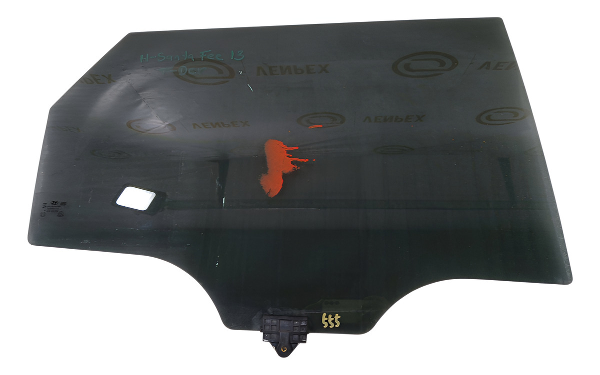Hyundai Santa fe 2013 - 2019 Vidrio Trasera Derecho Usado Original - vista 1