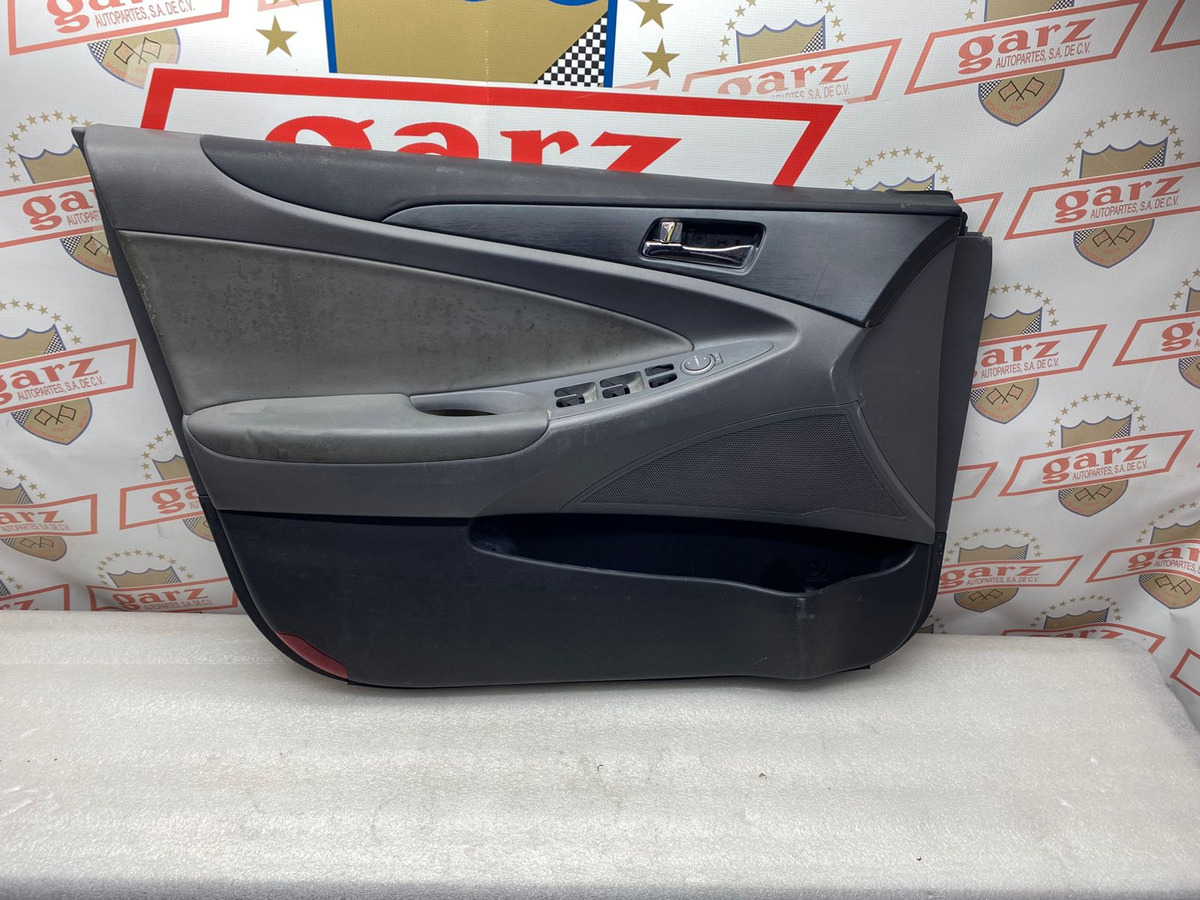 Tapiceria Puerta Delantera Izquierdo Hyundai Sonata 11 Al 14 Gris Oscuro