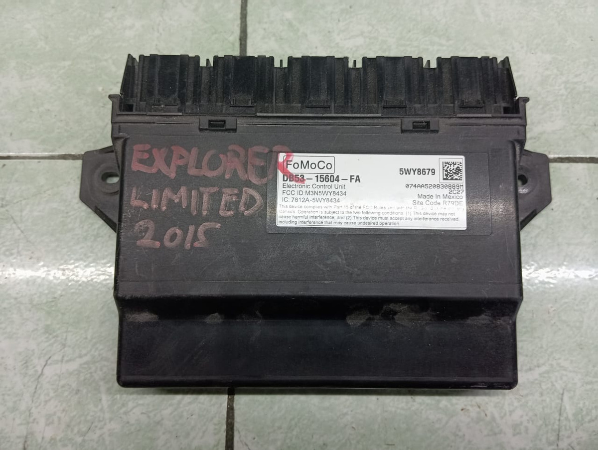 Ford Explorer 11 Al 15 Control Electronico Multifuncional