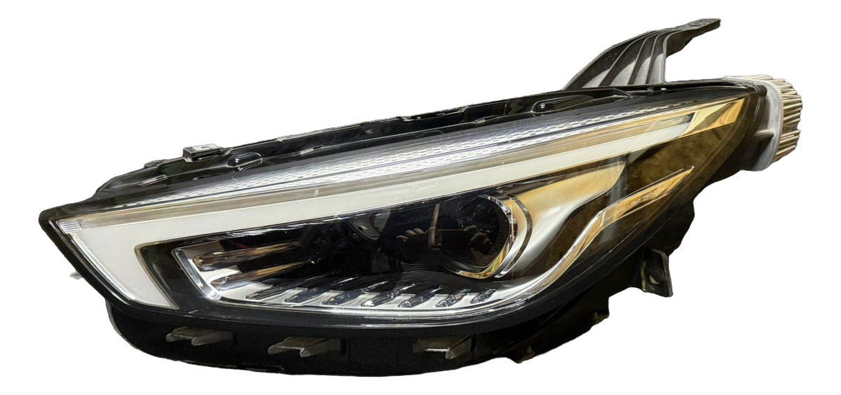 Faro Original Mg Zs 2023 2024 Moldura Cromada Led Conductor - vista 1