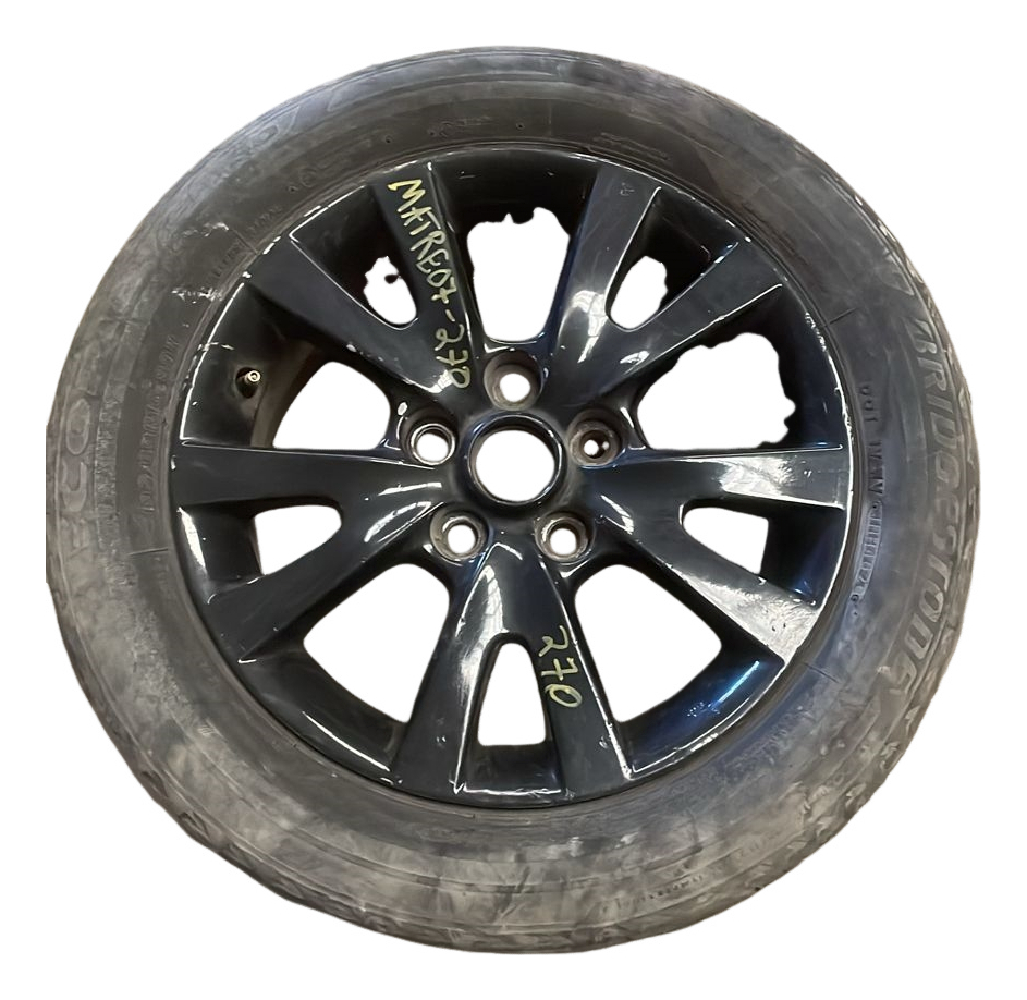 Rin Aluminio 3 Mazda Tres 2007-2009  Usado Original Negro