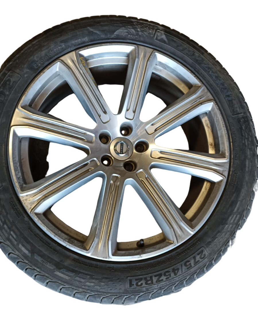 Rin Aluminio 1 Volvo Xc90 2015-2024 Usado Original Negro