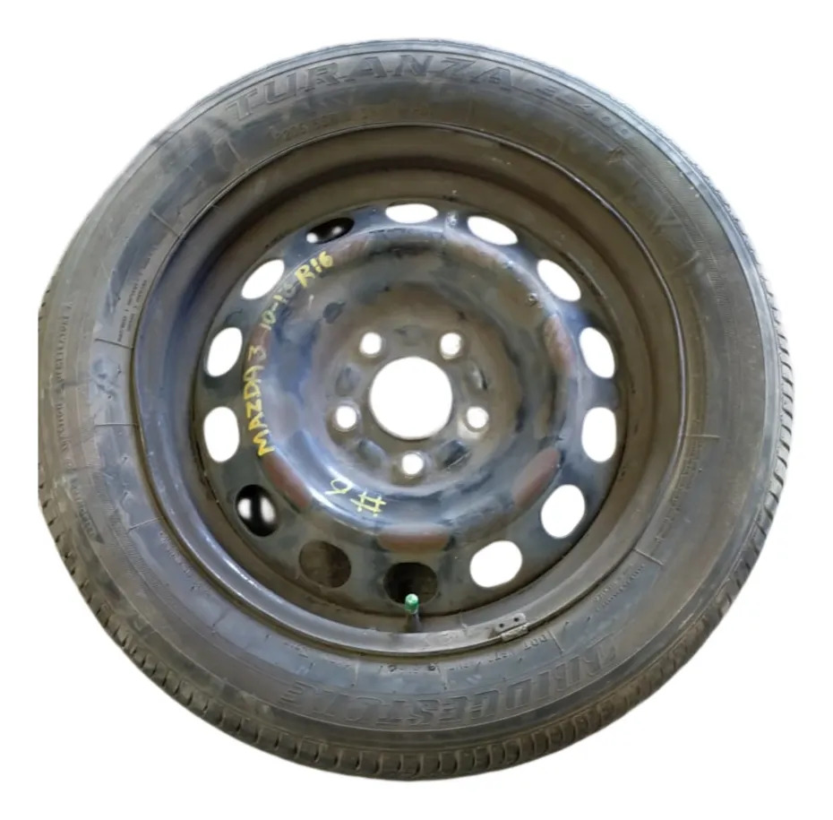 Rin Acero 4 Mazda Tres 2010-2013 Usado Sin Llanta Negro
