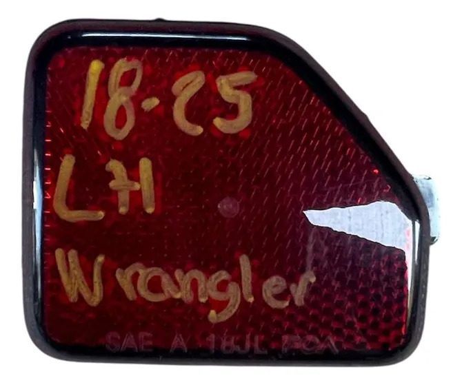 Reflejante Lh Jeep Wrangler 2018 2020 2021 2023 2025 Rojo