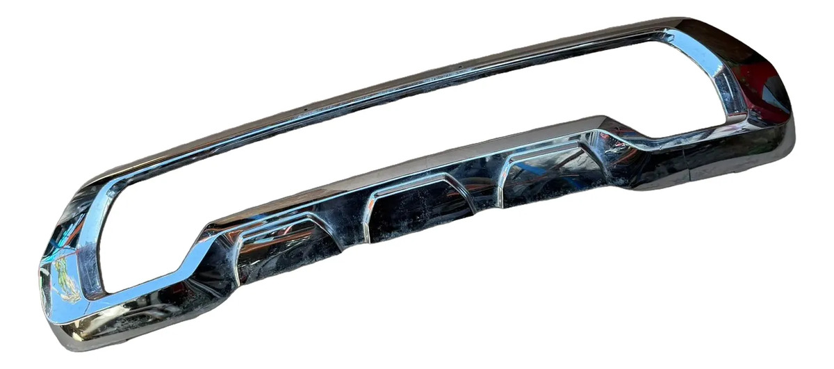 Moldura Spoiler Cromado Gmc Sierra 2019 20 2021 2022 Detalle