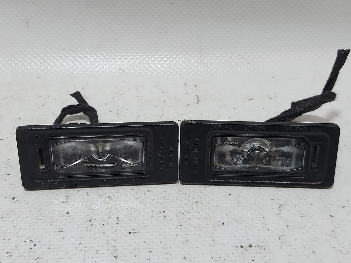 Luz  Placa Trasera  Led Audi A4 2017 Al 2020