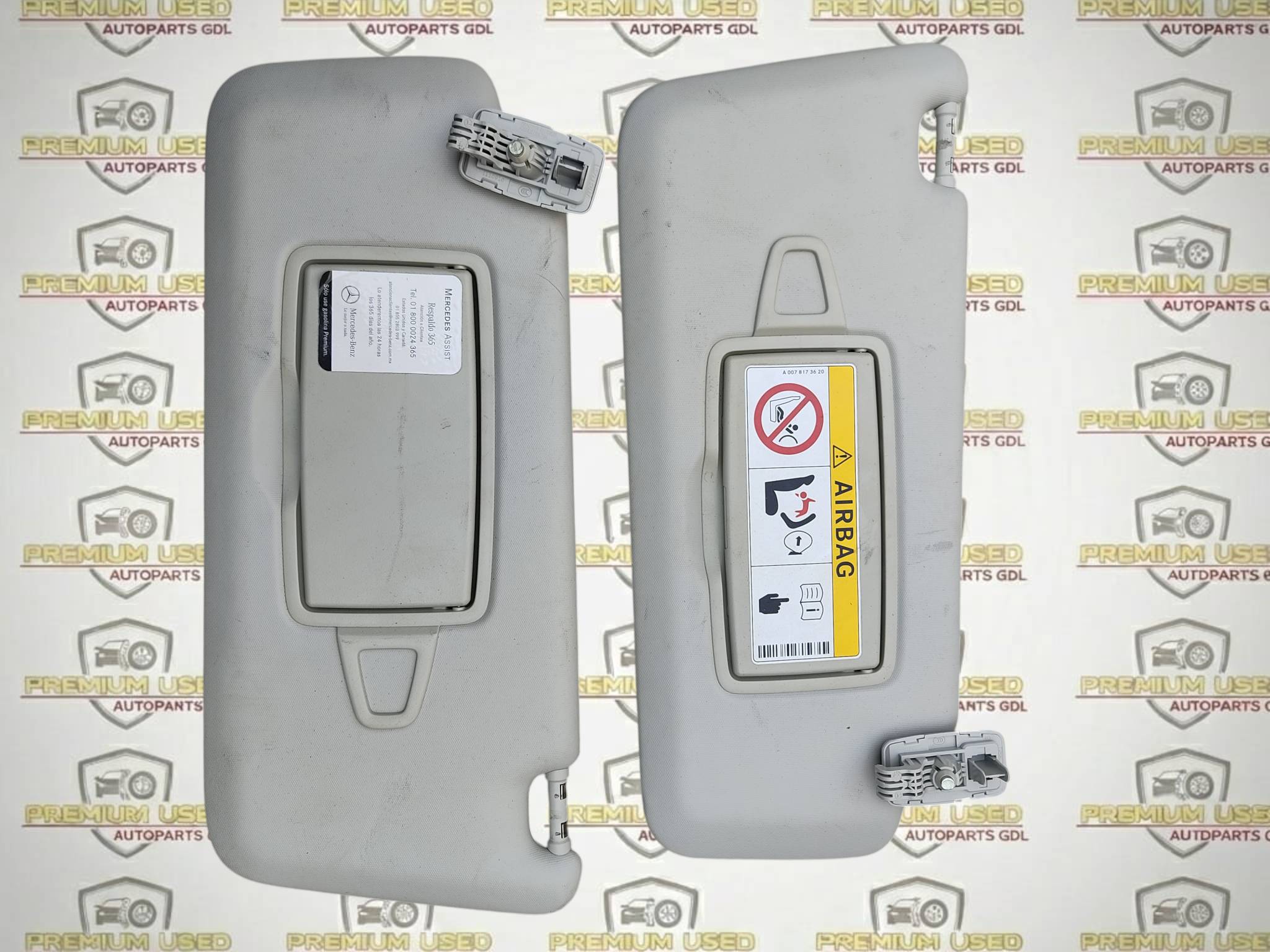 Mercedes-benz Clase c 2015 - 2019 Visera Usado Original