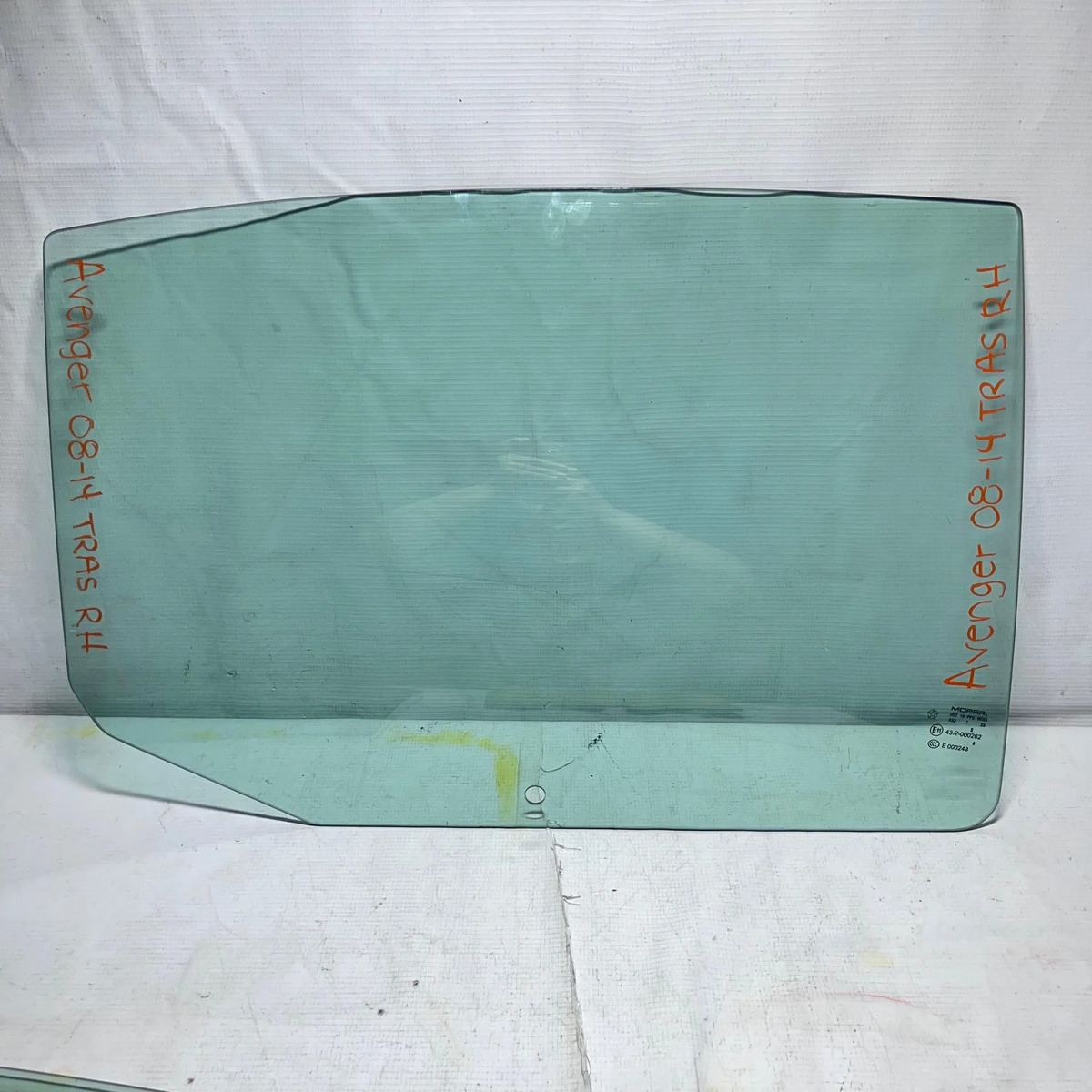 Cristal Lateral Avenger 2008 2014 Trasera Derecho
