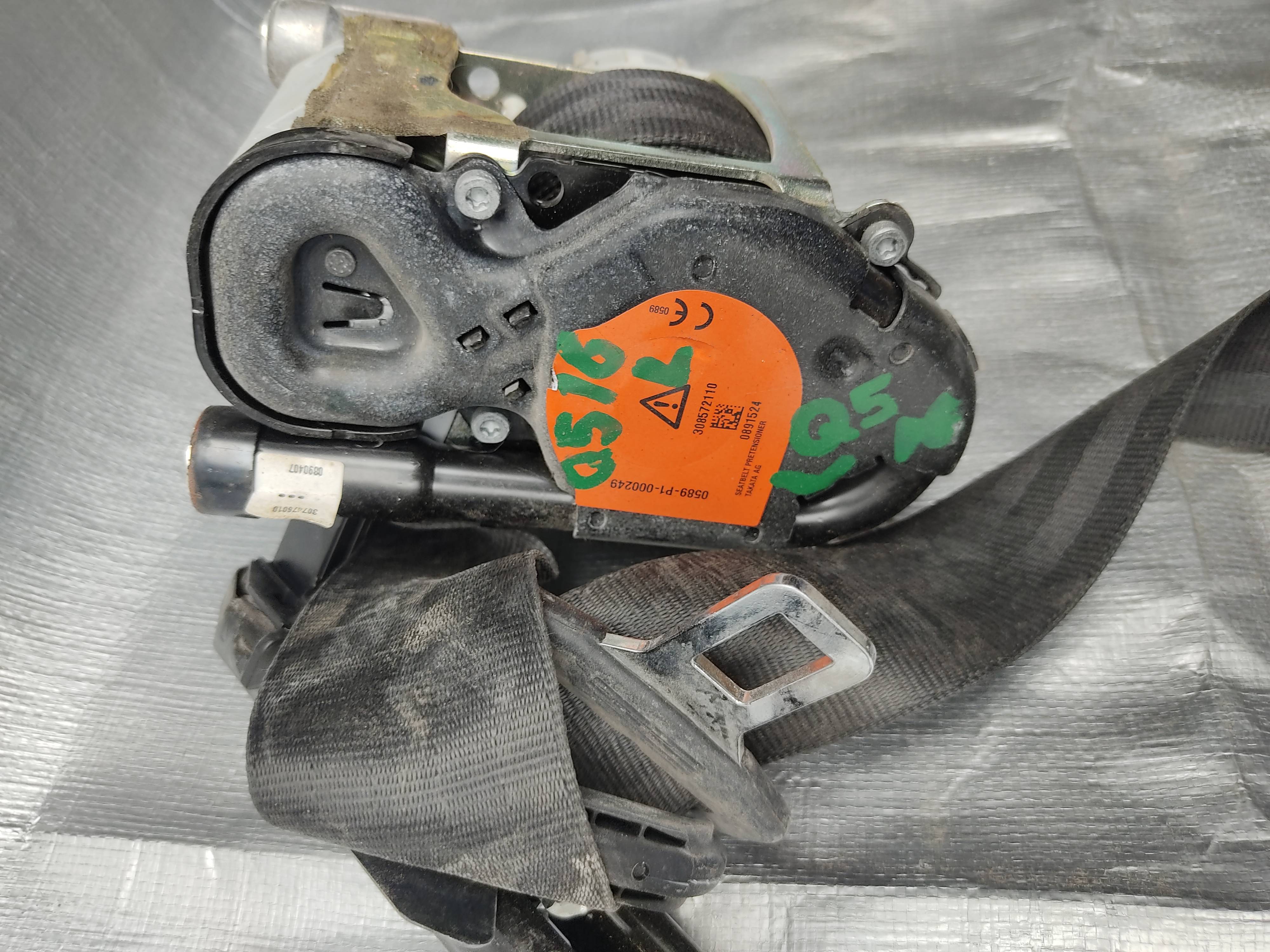 Audi Q5 2013 - 2017 Cinturones de seguridad Delantera Izquierdo Usado Original