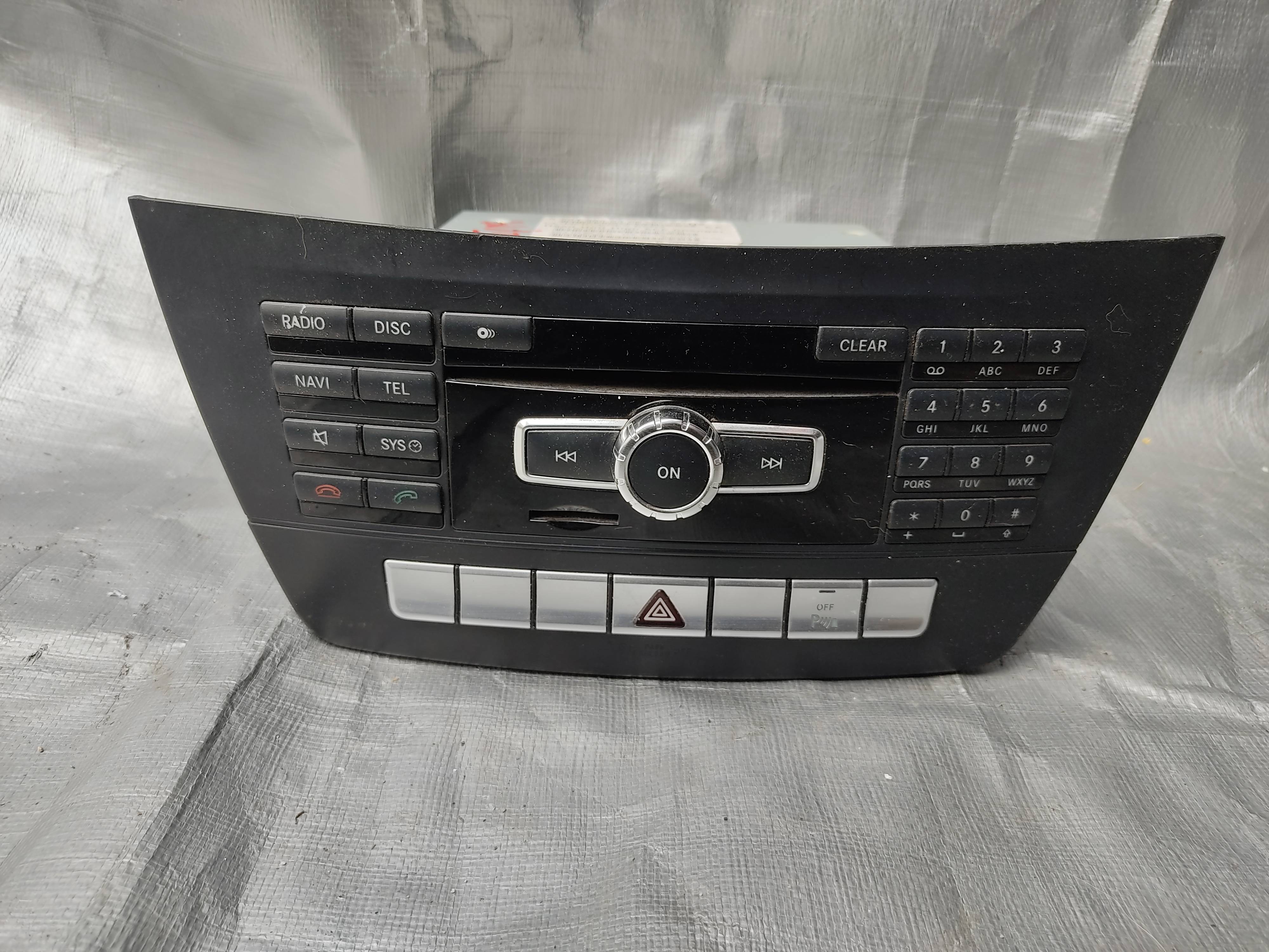 Mercedes-benz Clase c 2012 - 2014 Estereo Usado Original