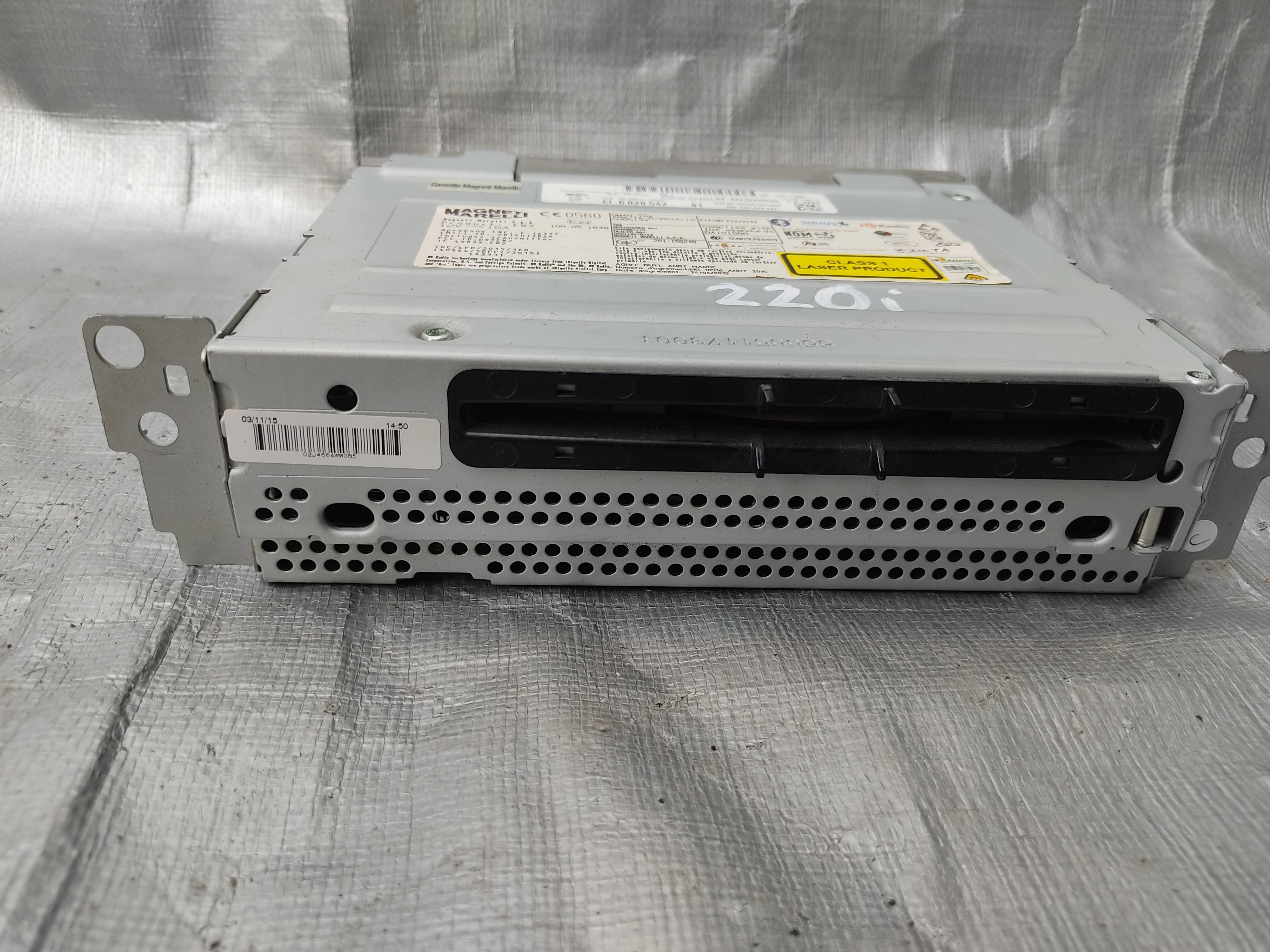 Bmw Serie 2 2014 - 2017 Estereo Usado Original