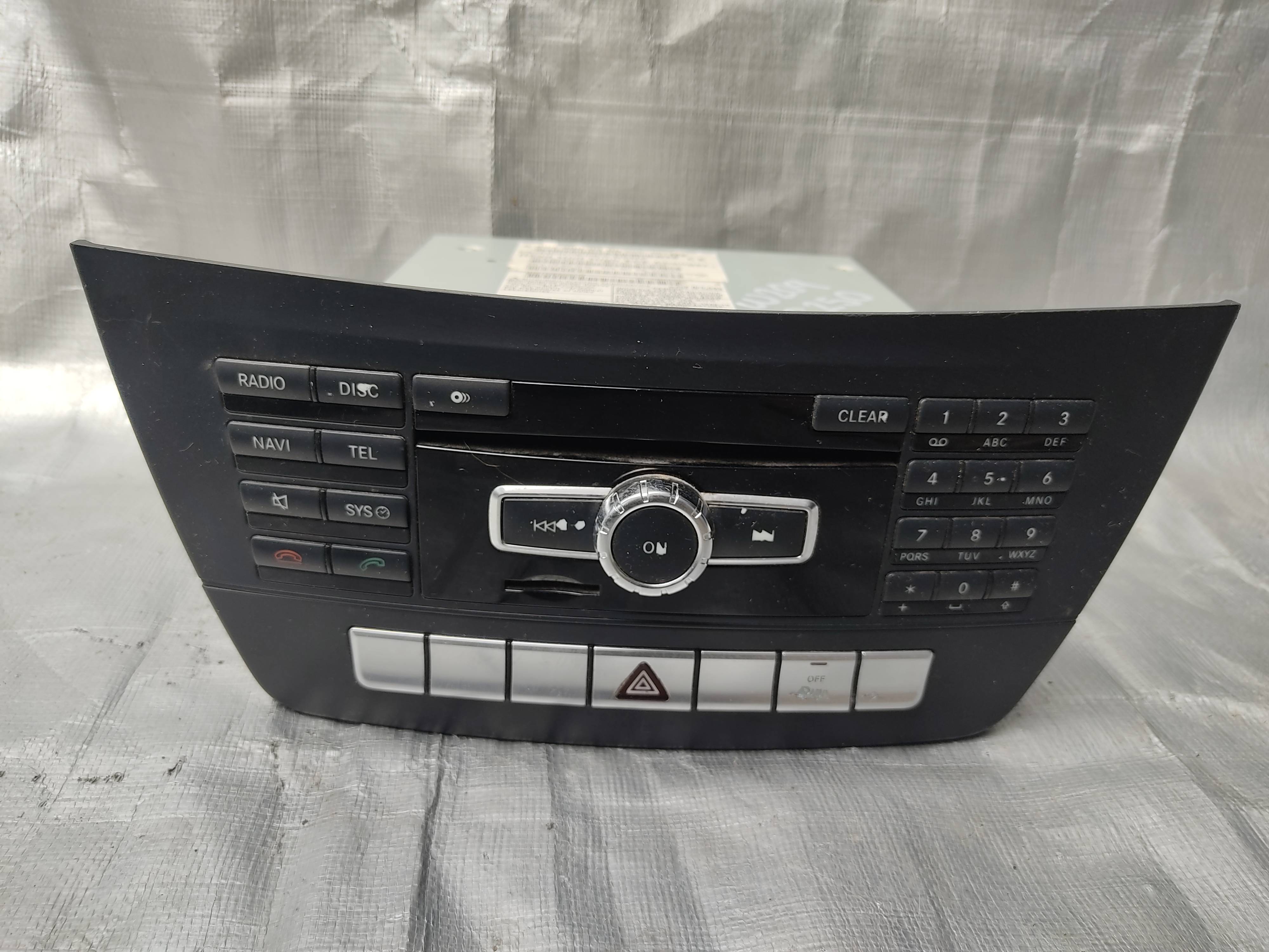 Mercedes-benz Clase c 2012 - 2015 Estereo Usado Original
