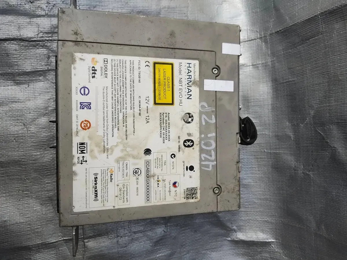 Bmw Serie 4 2013 - 2017 Estereo Usado Original