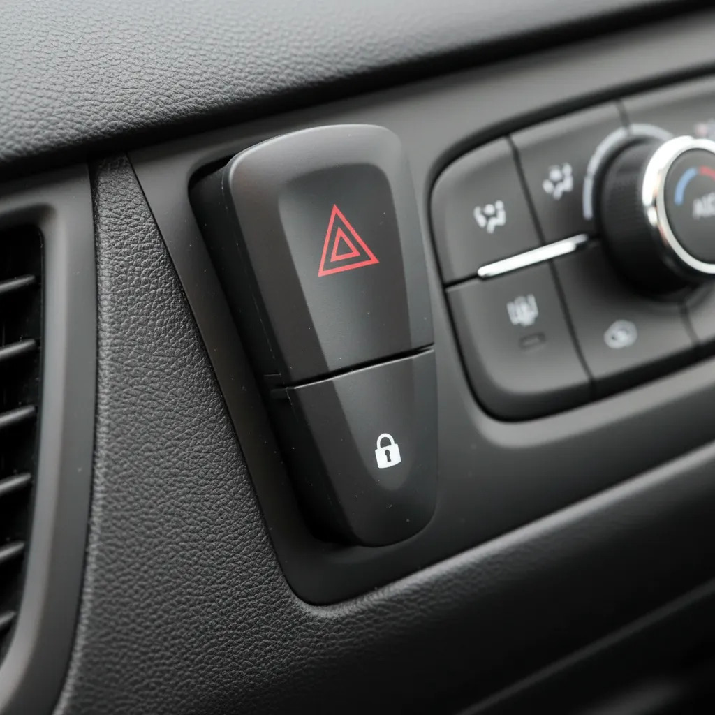 Boton Intermitente Renault Sandero 2015-2019 Usado Original Negro
