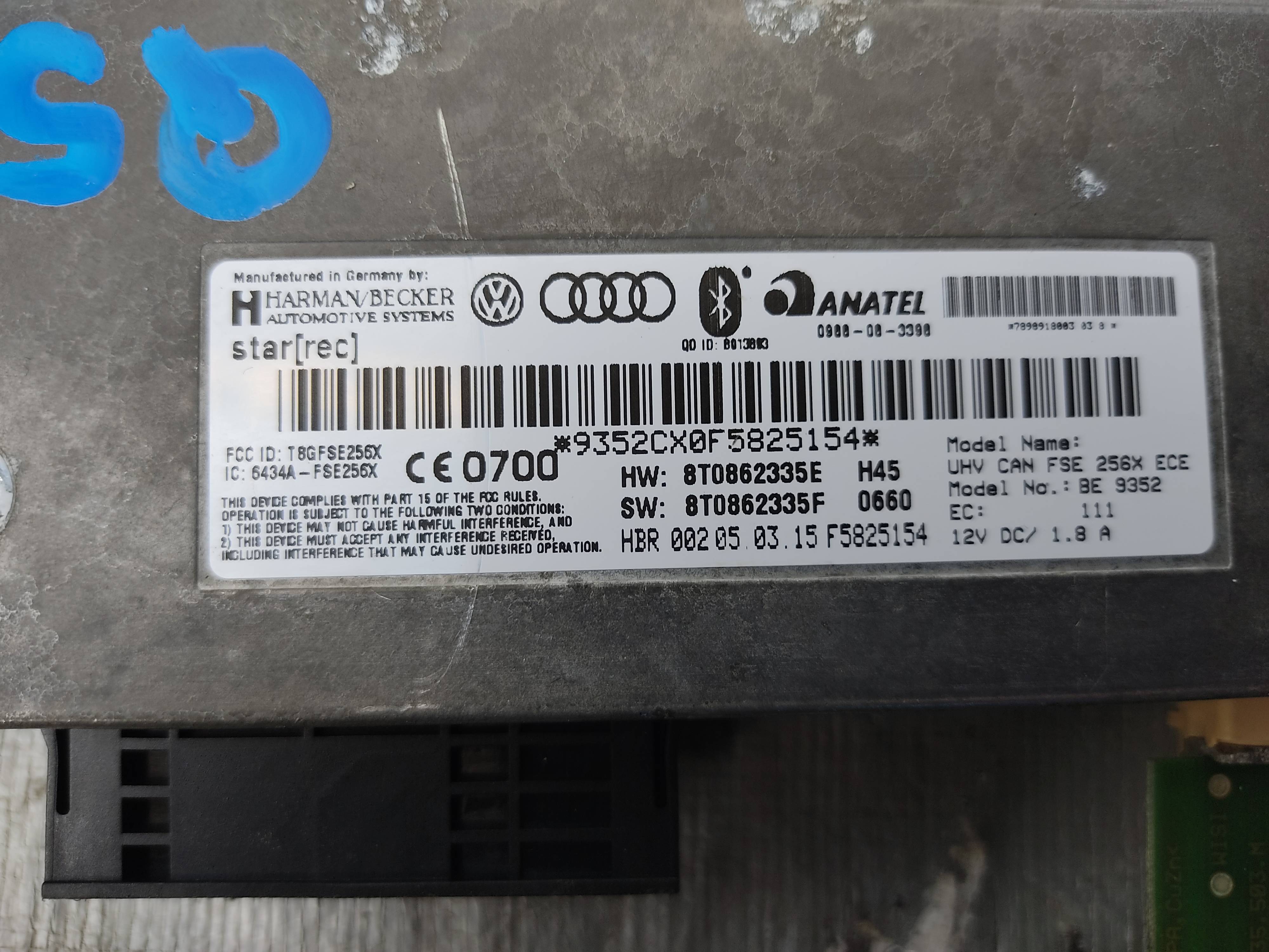 Audi Q5 2013 - 2018 modulo Usado Original