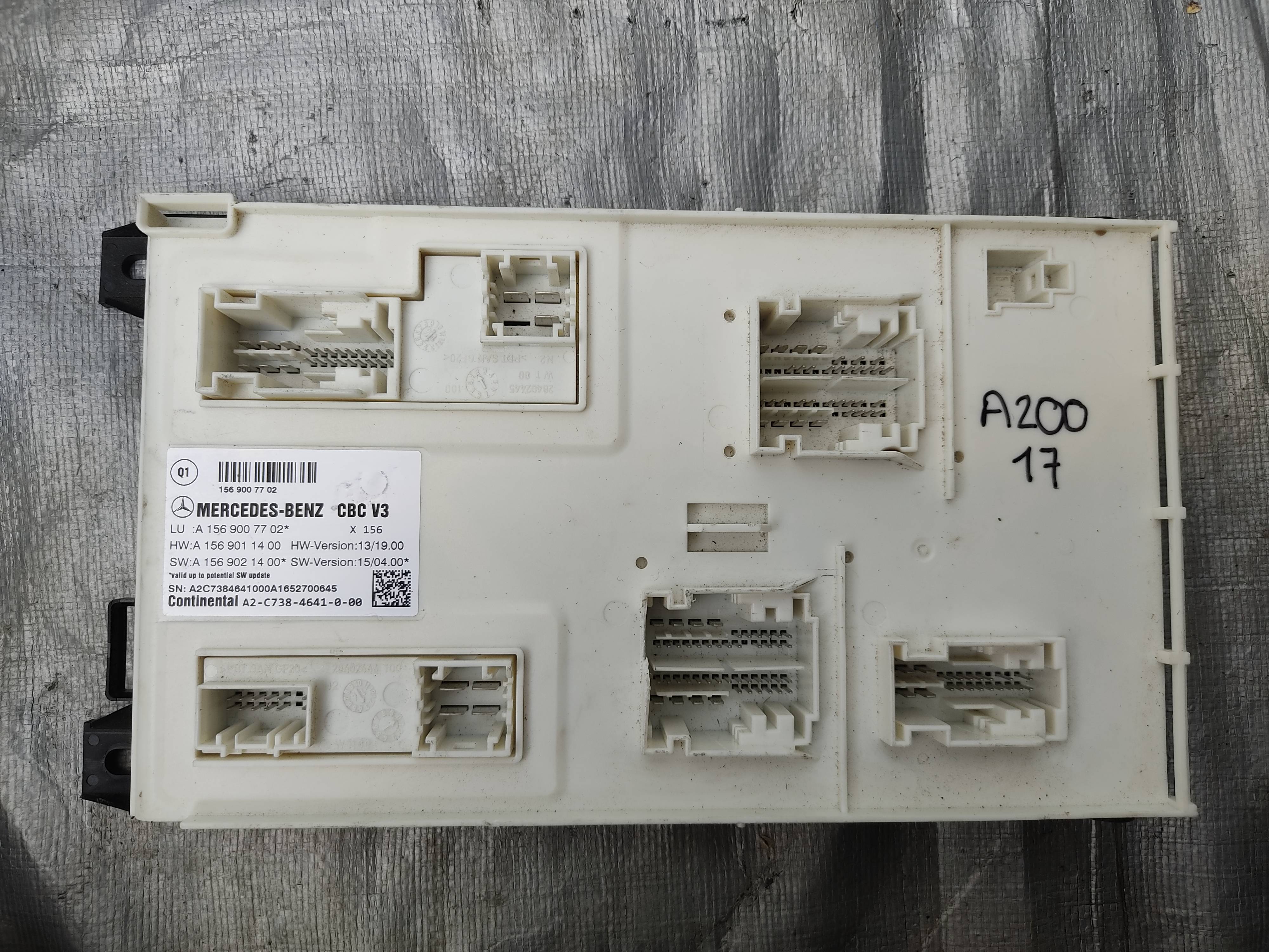 Mercedes-benz Clase a 2013 - 2018 Módulos de Fusibles Usado Original