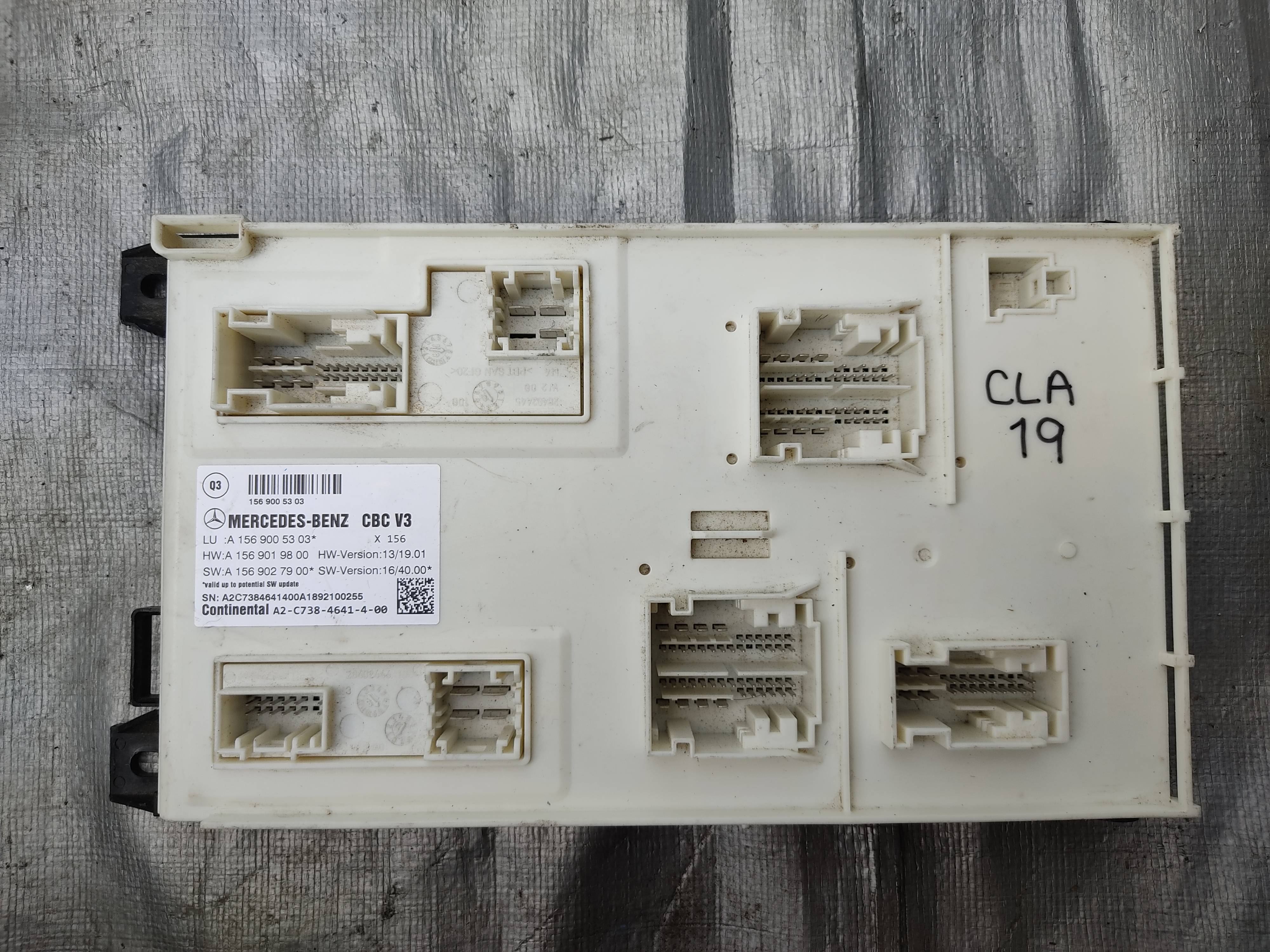Mercedes-benz Cla 2013 - 2019 modulo Usado Original