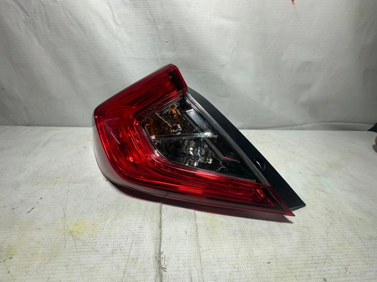 Calavera Izq Honda Civic 2016 17 18 19 20 2021 Original Izquierdo/conductor Rojo/blanco