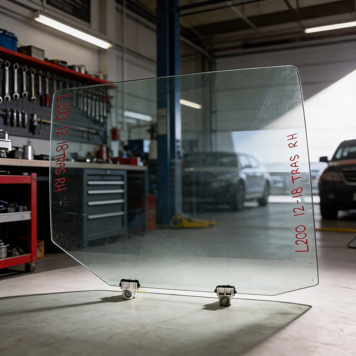 Cristal Lateral Mitsubishi L200 2012 2018 Trasero Derecho