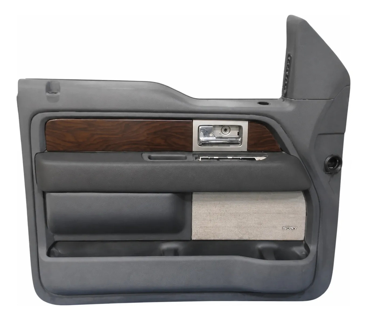 Tapicería De Puerta Del Izq F150 Lobo 2009 2014 Gris Oscuro