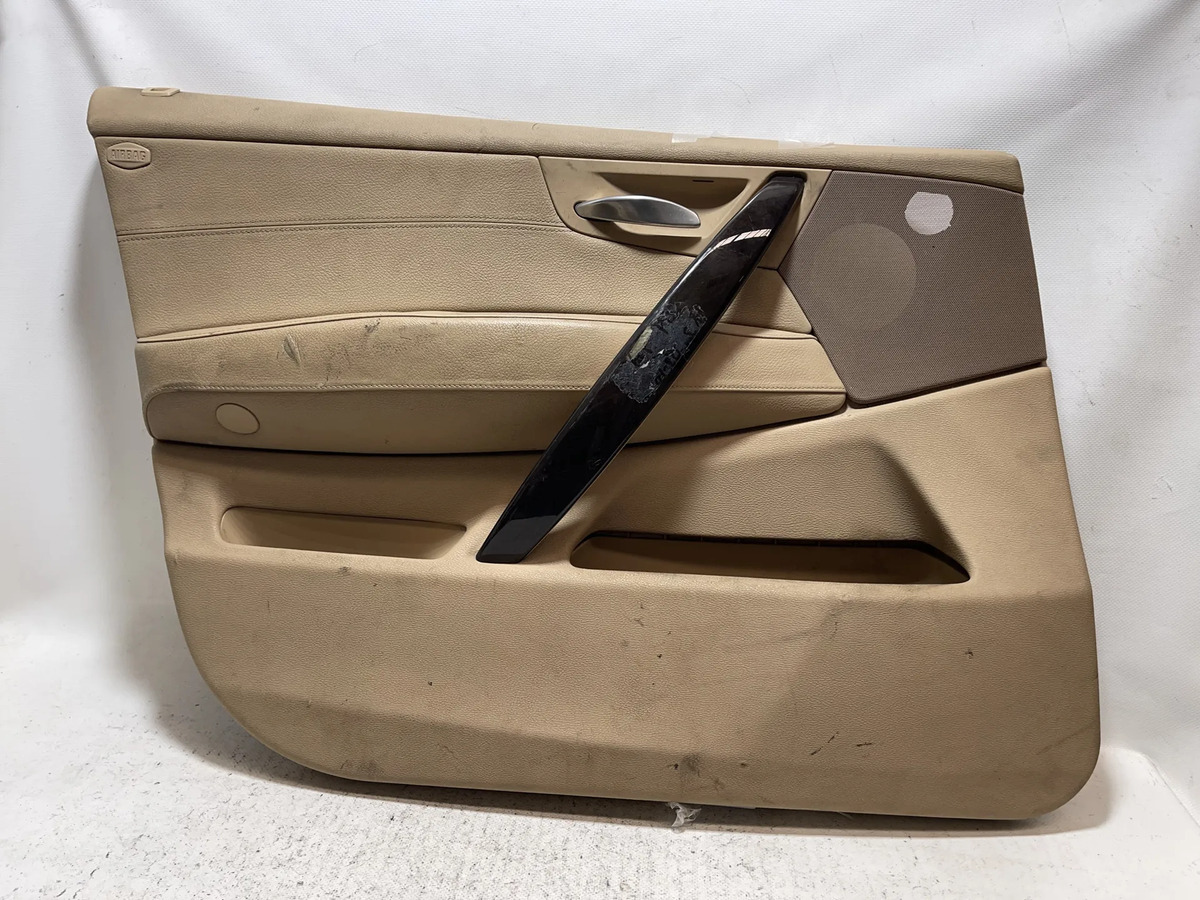 Bmw X3 2004 Al 2010 Tapicería De Puerta Delantera Izquierda Caqui