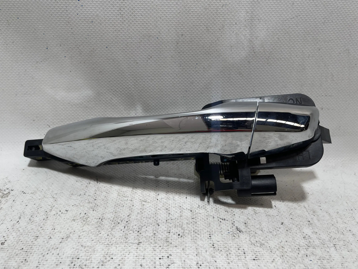 Hyundai Santa Fe 2013 Al 2019 Manija De Puerta Trasera Izq Cromado Trasera - vista 1