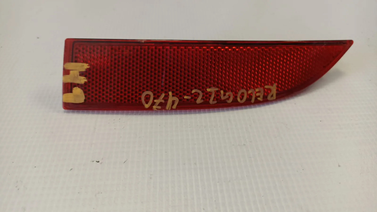Reflejante Tra Lh Renault Logan 2012-2018 Std 1.6l Rojo
