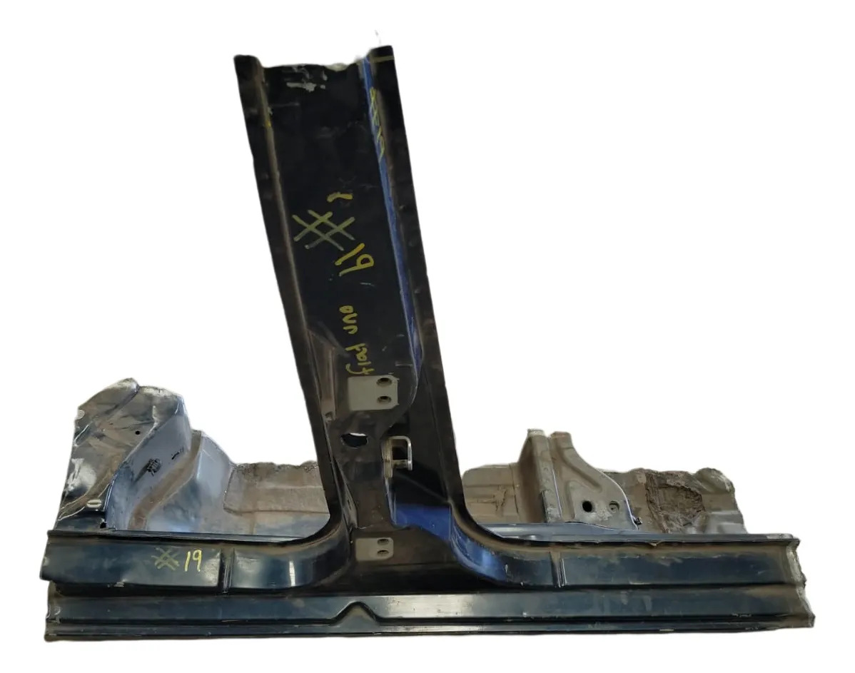 Estribo Lateral Rh Lamina Fiat Uno  2013-2017 Negro