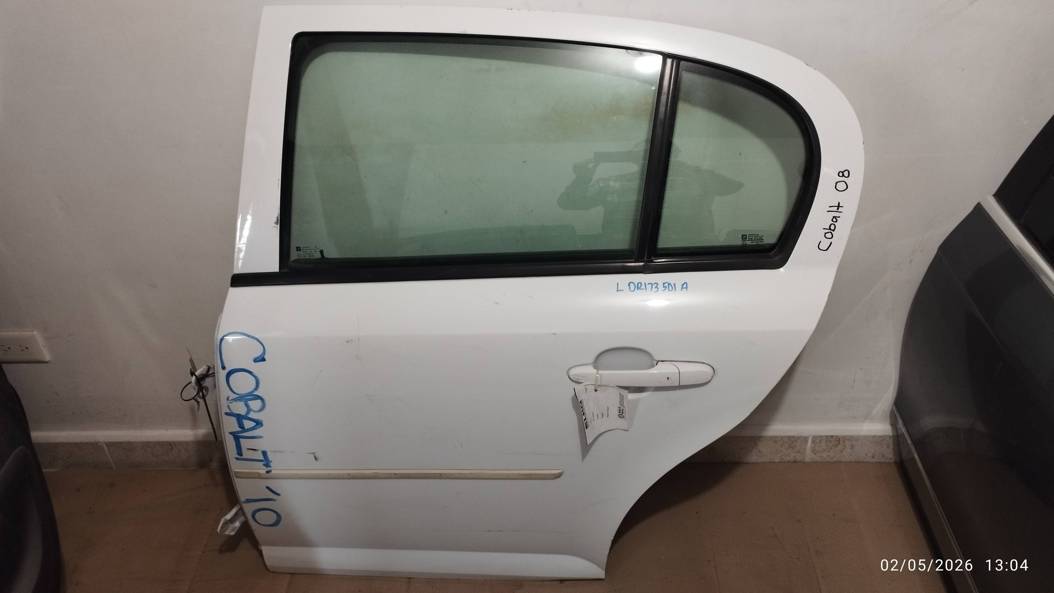 Chevrolet Cobalt 2005 - 2010 Puerta Trasera Izquierdo Usado Original