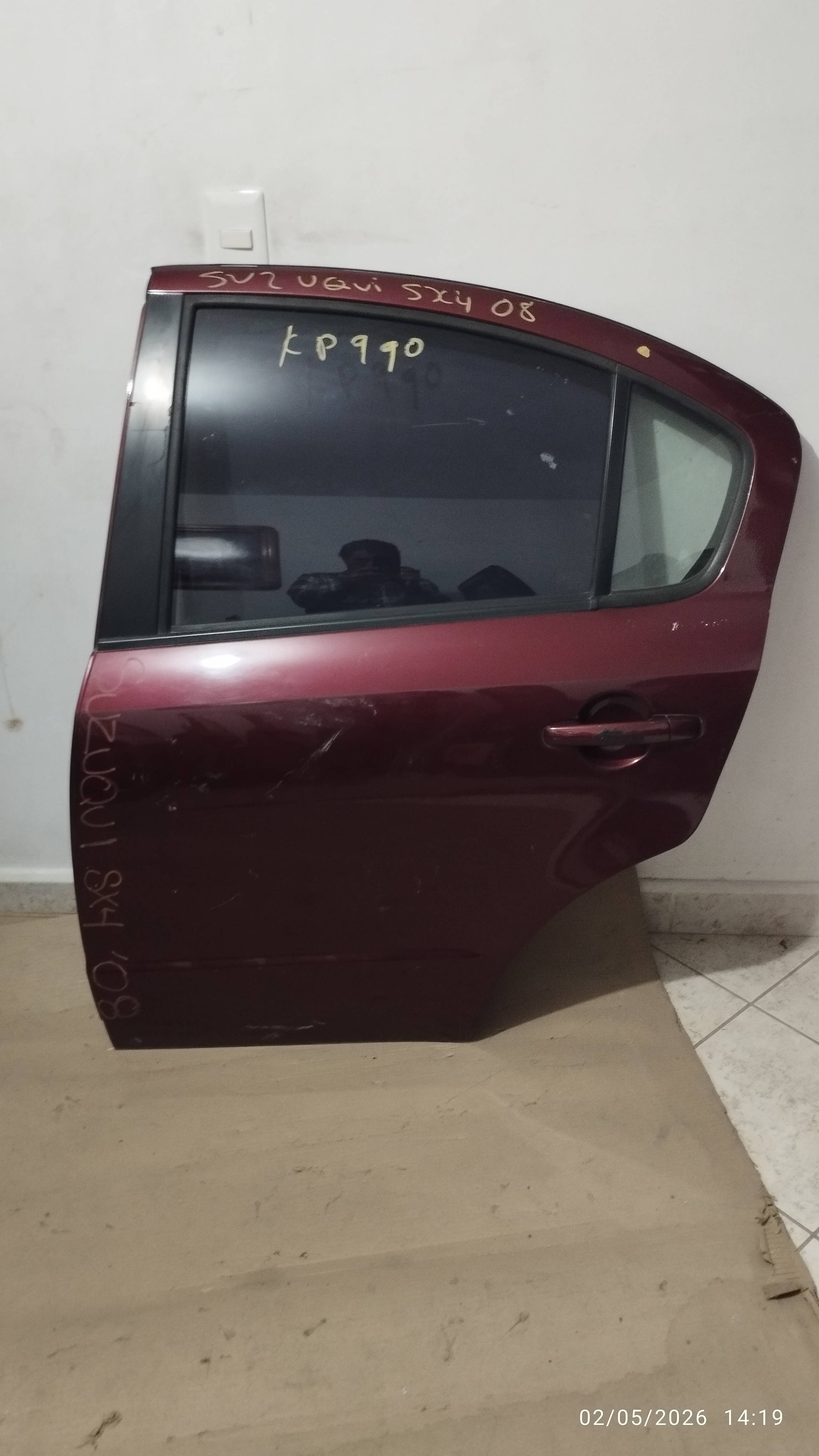 Suzuki Sx4 2008 - 2012 Puerta Trasera Izquierdo Usado Original